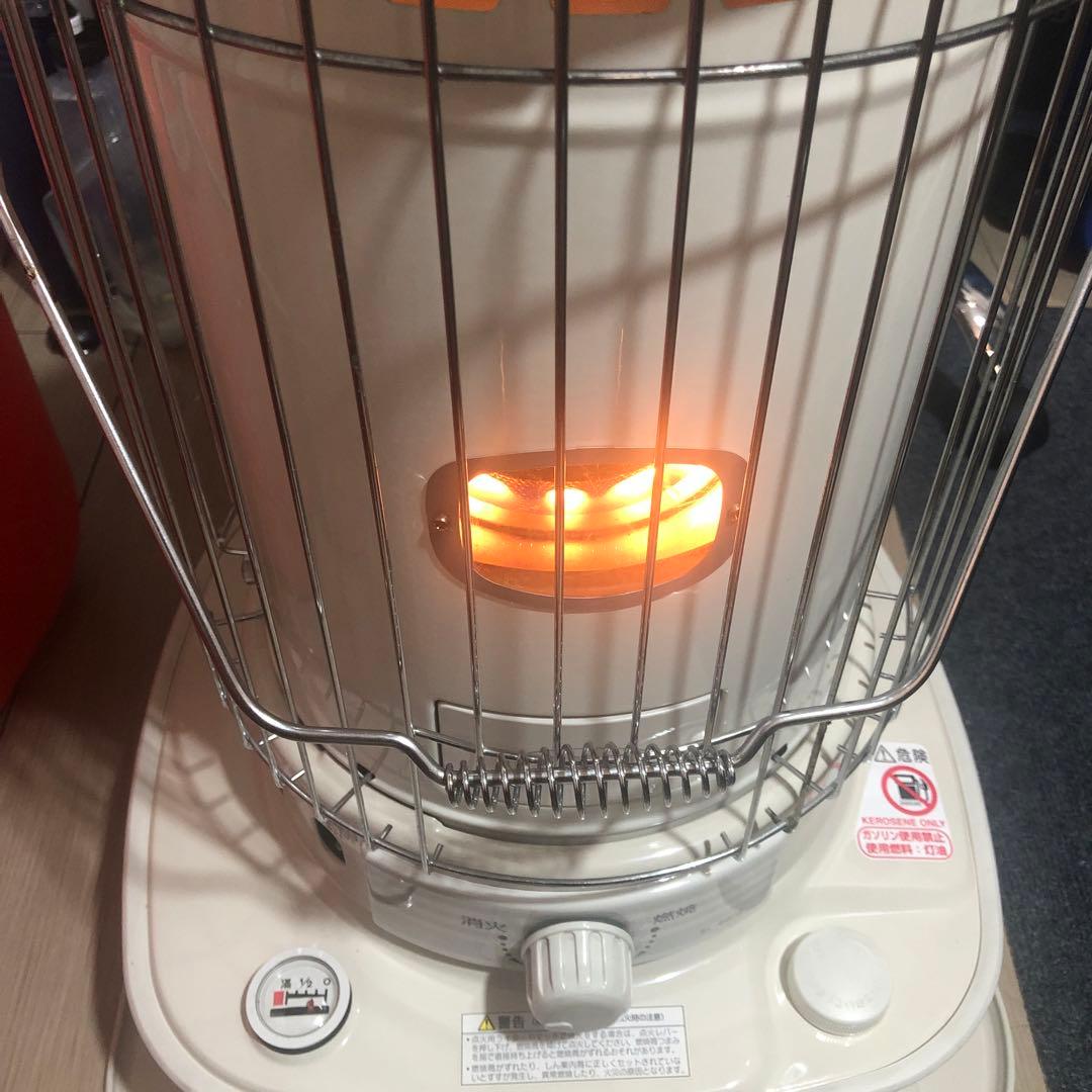 CORONA石油ファンヒーター ホワイトSL66-D2