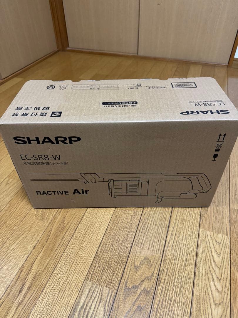 【新品未使用】シャープ EC-SR8-W コードレススティッククリーナー