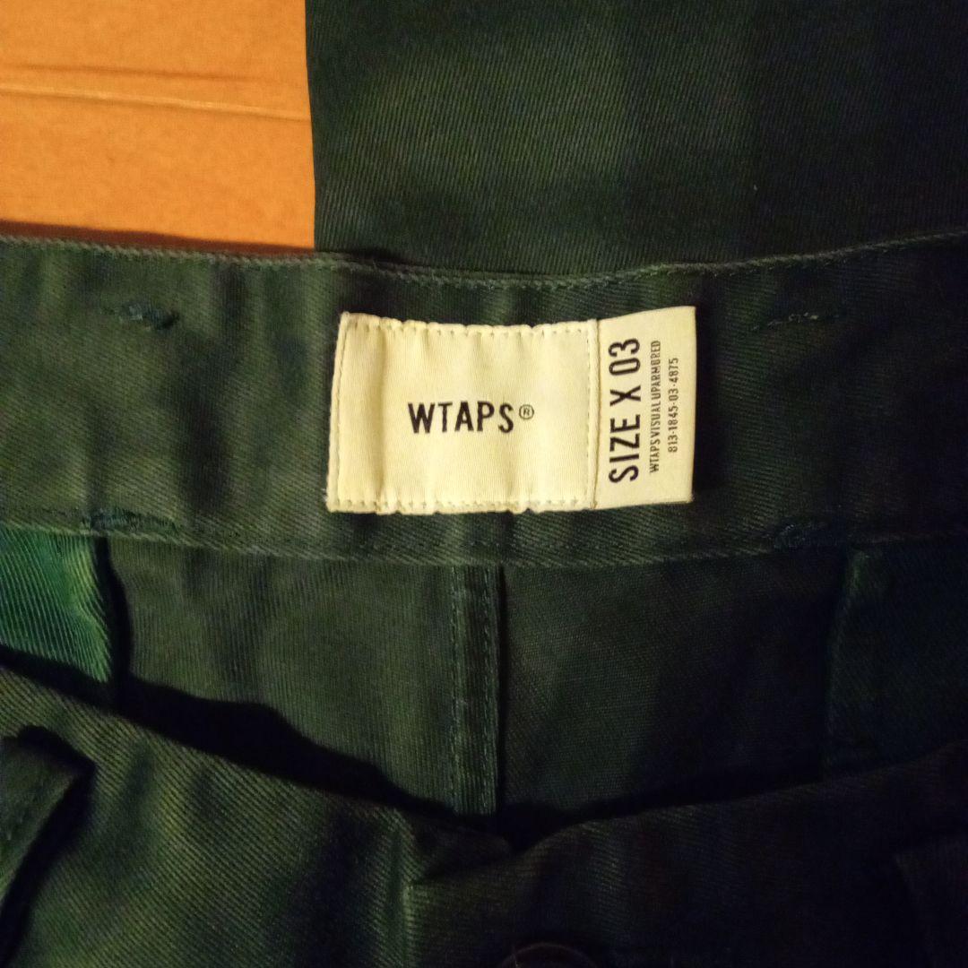 パンツ WTAPS TUCK 03/TROUSERS/COTTON.TWILL