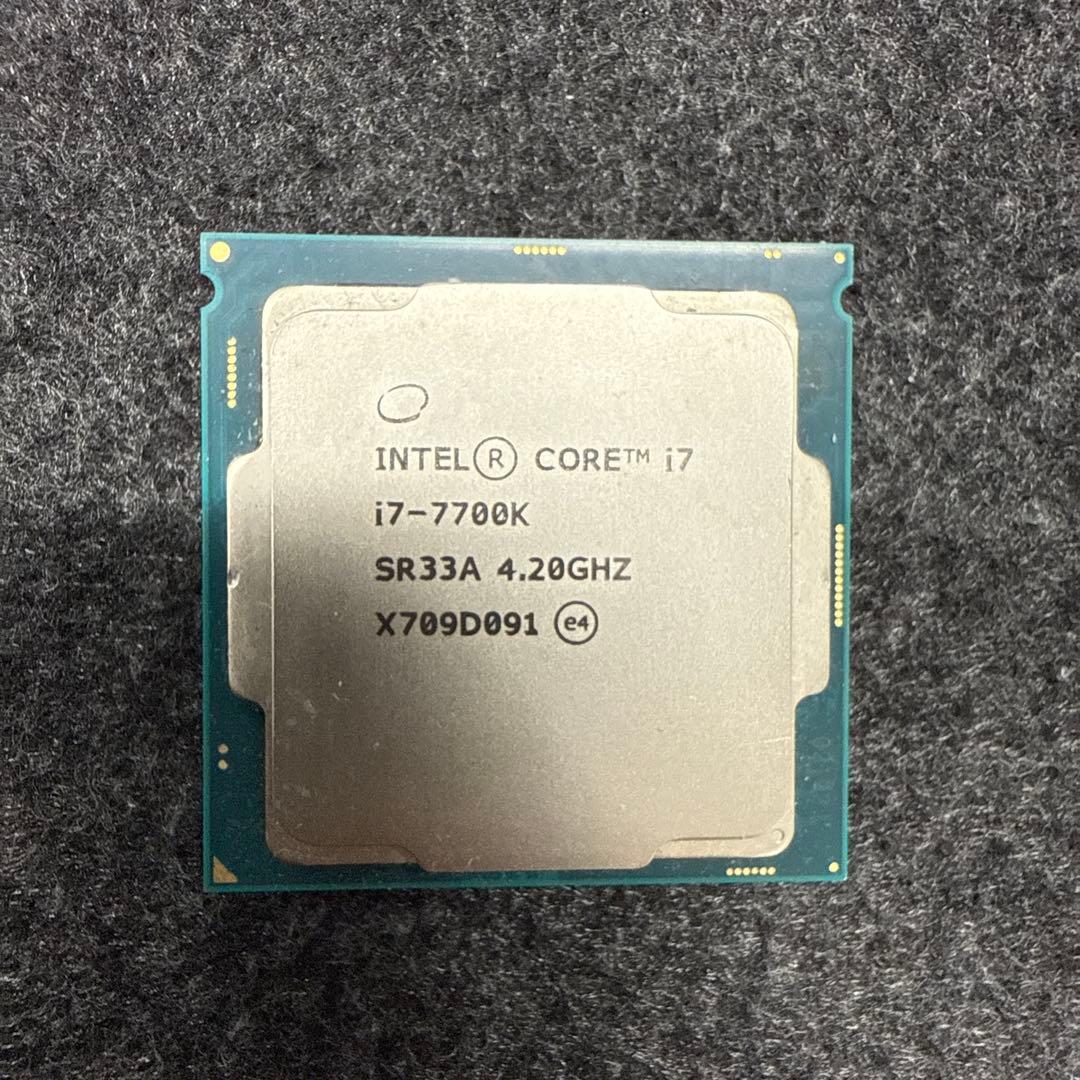 CPU Intel Core i7-7700K CPU 4.20GHz