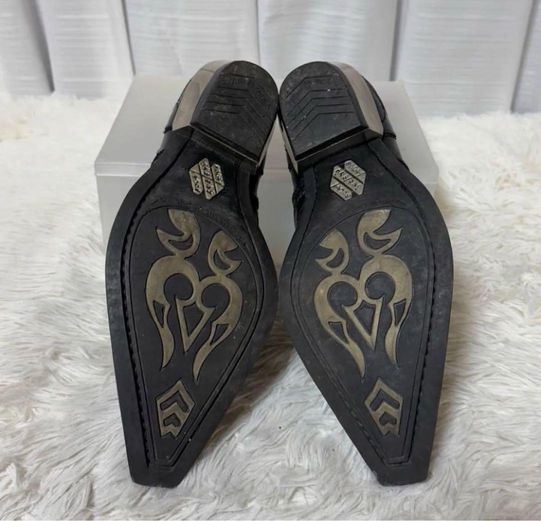 ⭐️極美品⭐️　NEW ROCK　ニューロック　ウエスタン　ポインテッドトゥ