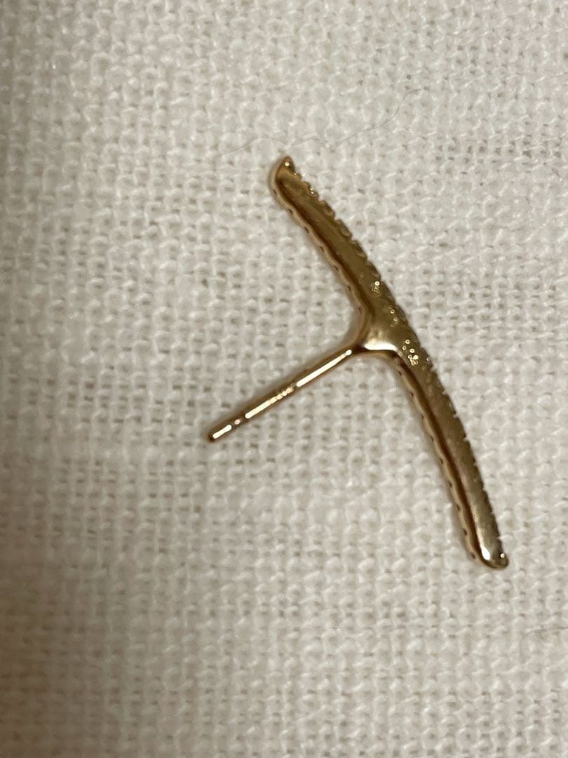 ヒロタカ　ロングバーダイヤモンドピアス GS23KDE