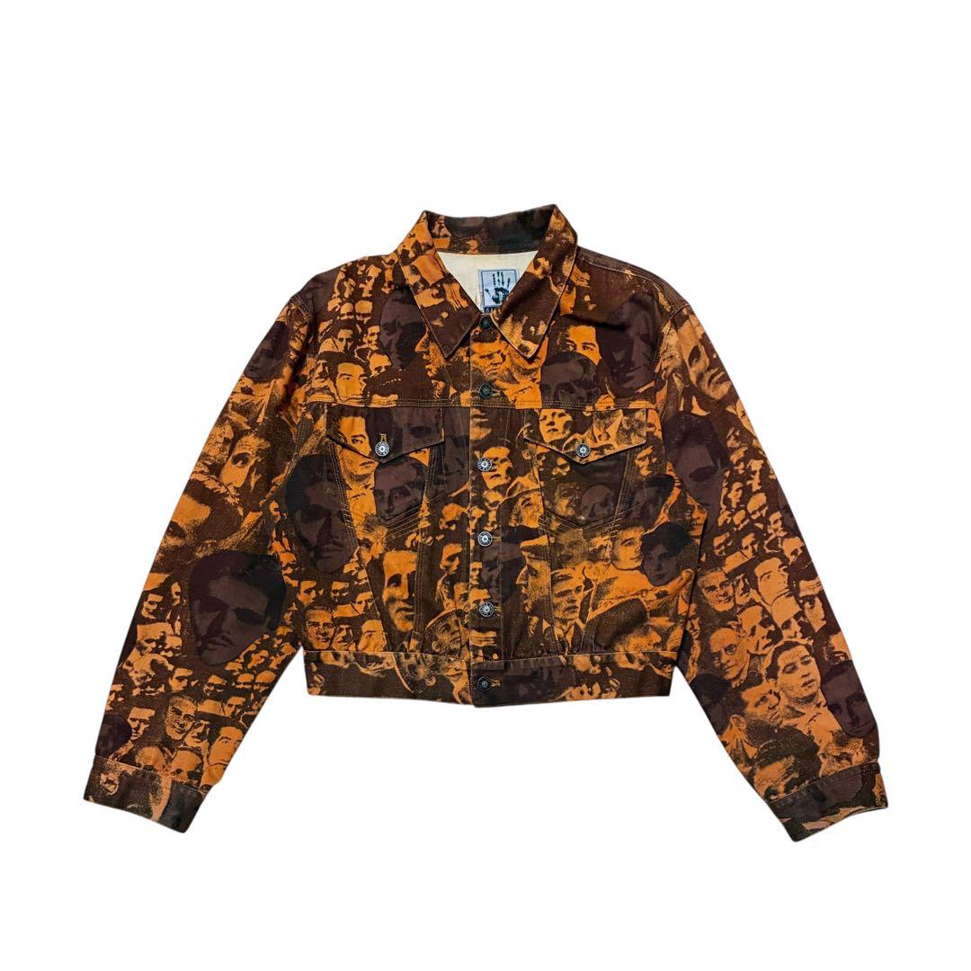 92aw JEAN PAUL GAULTIER ゴルチエ フェイス ジャケット