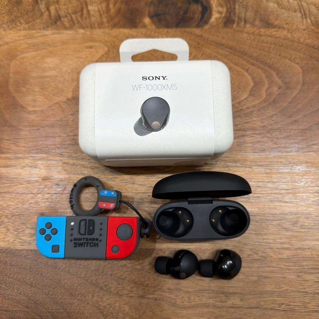 SONY WF-1000XM5 ブラック　完品　美品　おまけ付き