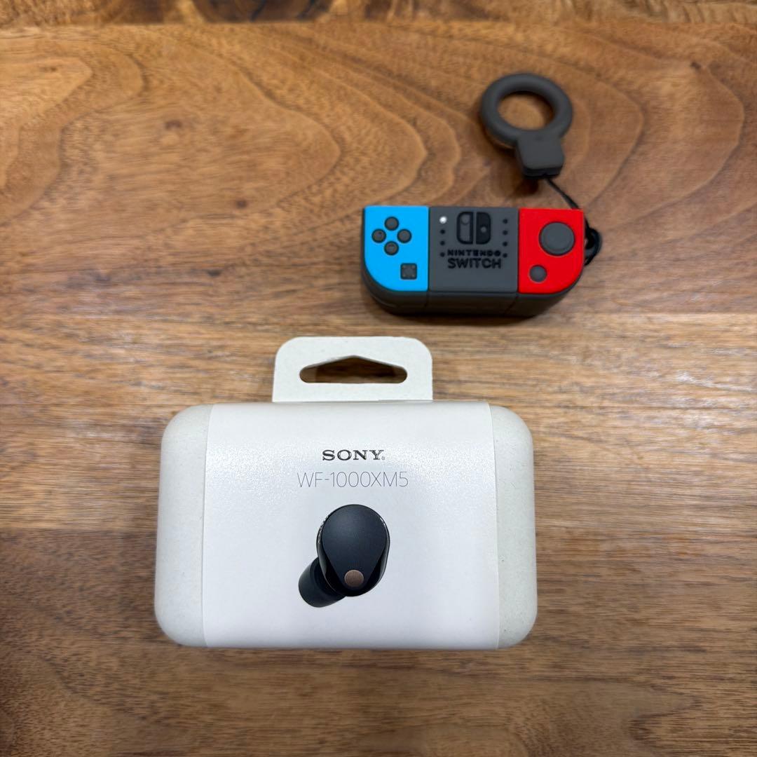 SONY WF-1000XM5 ブラック　完品　美品　おまけ付き