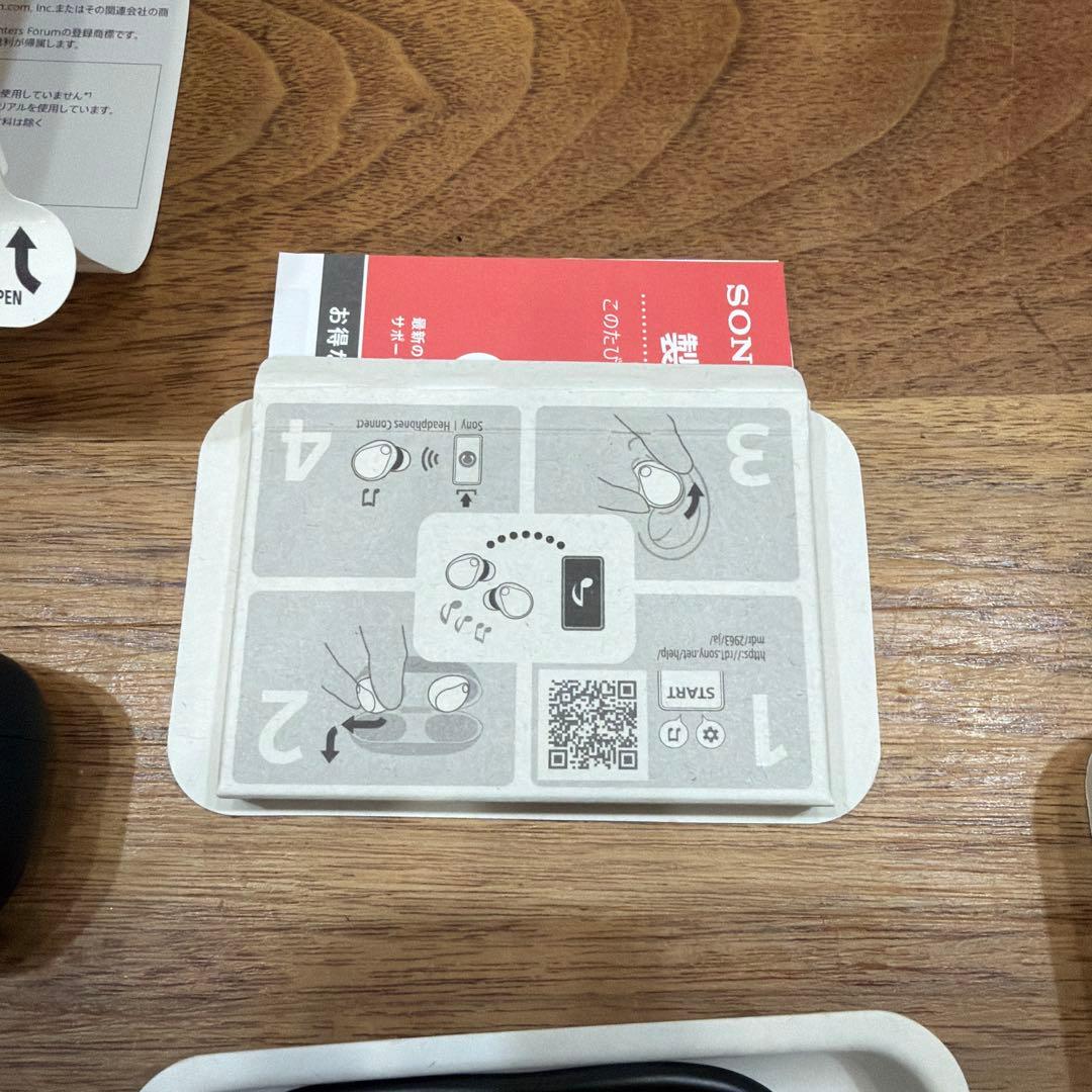 SONY WF-1000XM5 ブラック　完品　美品　おまけ付き