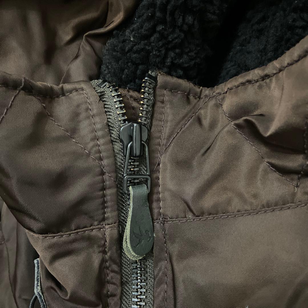 【最終値下げ】SPIEWAK フライトサテンジャケット　茶　ブラウン