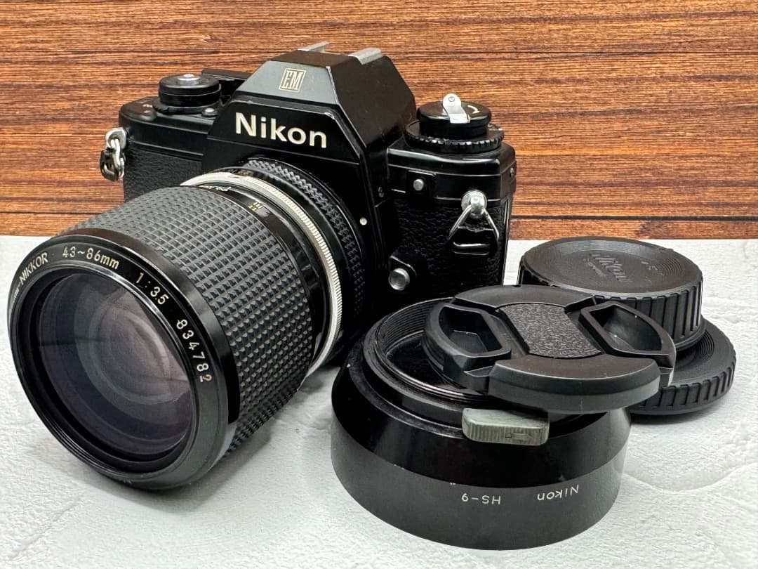 Nikon EM + 43-86mm F3.5 Ai｜完動お得セット
