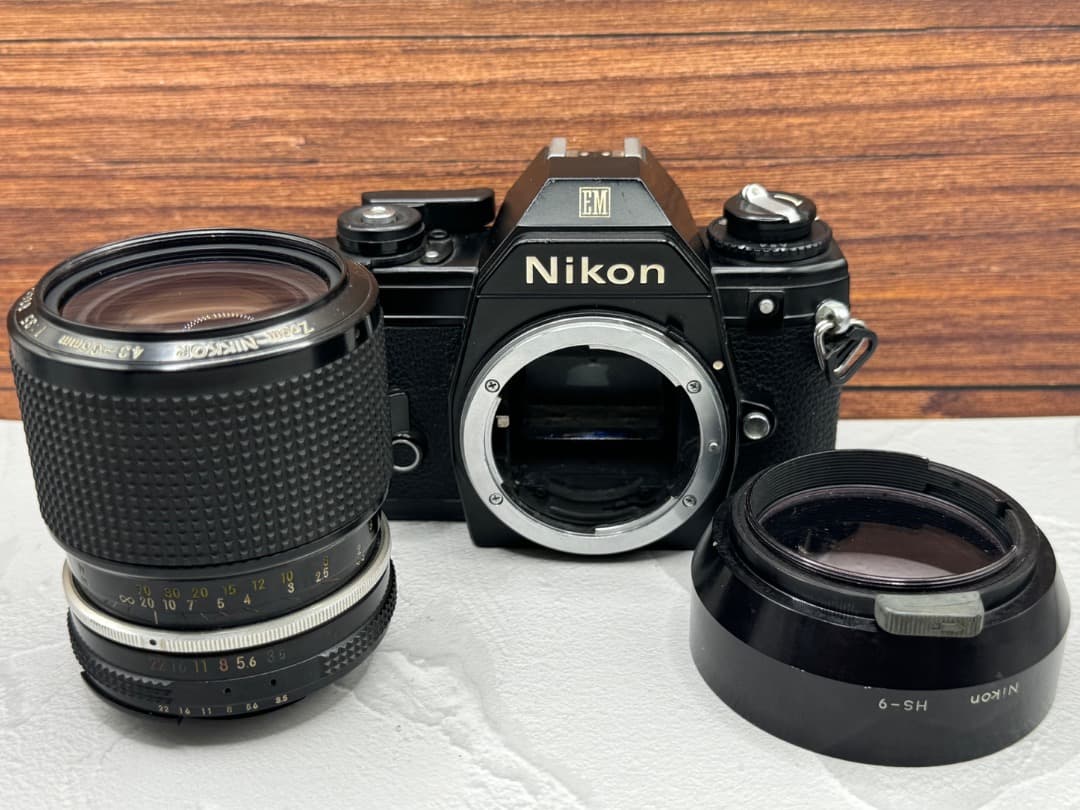 Nikon EM + 43-86mm F3.5 Ai｜完動お得セット
