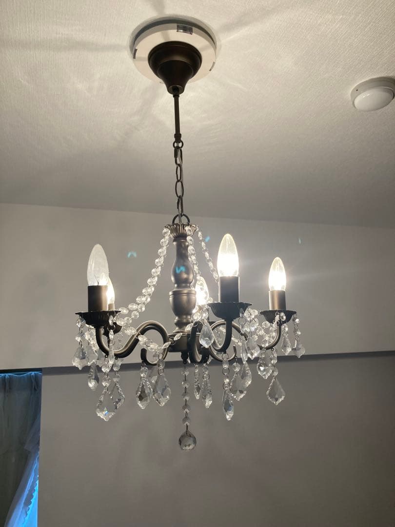 MILANDA ブロンズ シャンデリア 調光器セット