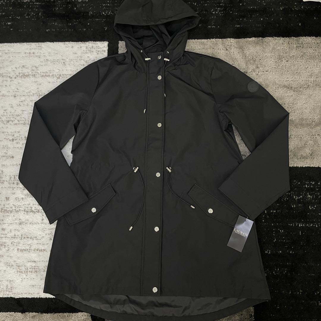 ラルフローレン ウィンドブレーカー モッズコート ブラック