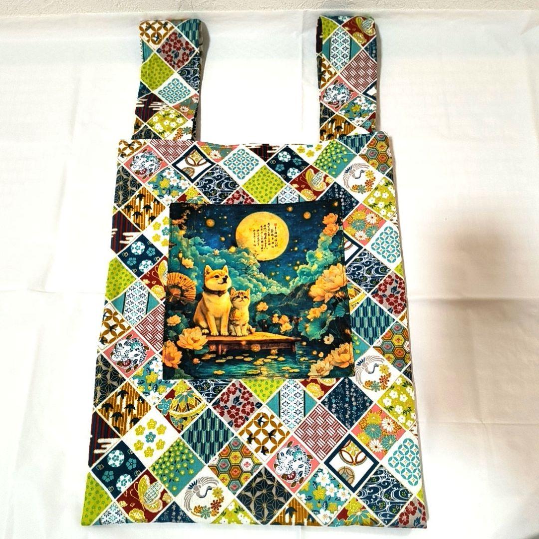 豆柴助様】ハンドメイドオーダー★柴犬★ハンカチ&エコバッグ&ストラップ　8点