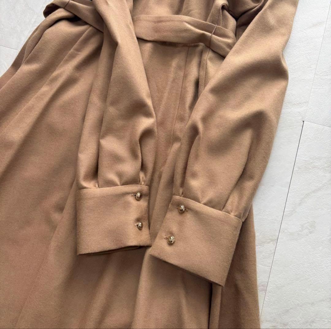 【2024年】ANAYI アナイ　ハイカウントフラノフレアロングワンピース　34