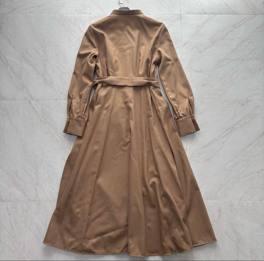 【2024年】ANAYI アナイ　ハイカウントフラノフレアロングワンピース　34