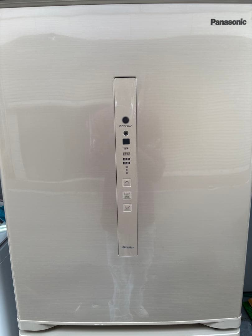 Panasonic 3ドア冷蔵庫 クリーム色2019年