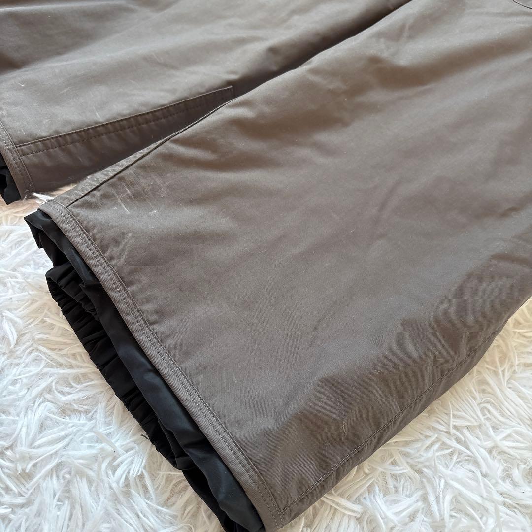 DESCENTEデサント　メンズスキーウェア上下　M イエロー　グレー