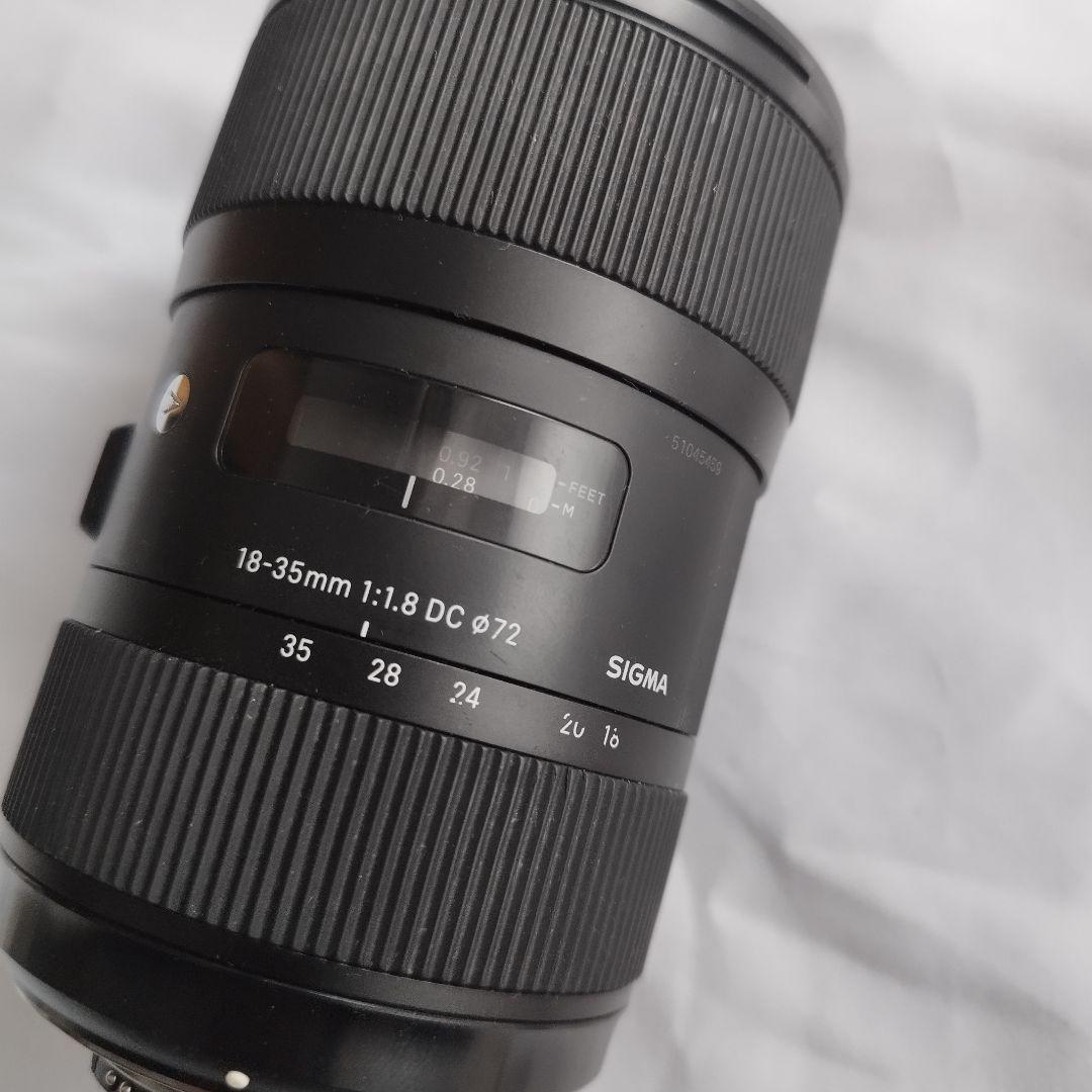 山*夫様 SIGMA 18-35mm f/1.8 DC レンズ Nikon マウ