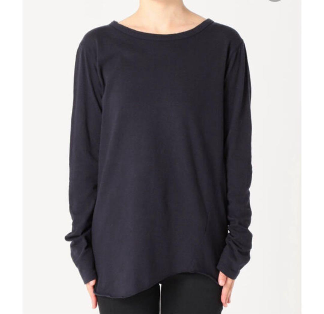 Deuxieme Classe 新品未使用　Layering Tシャツ　ネイビー