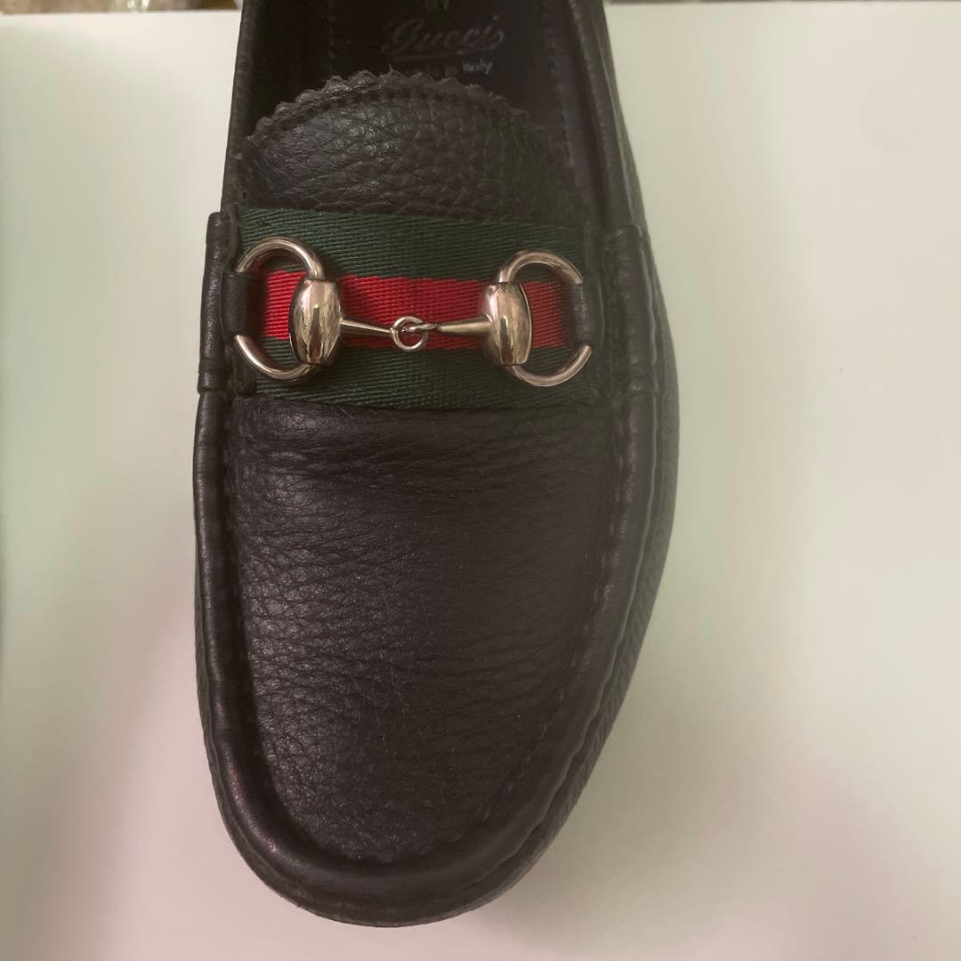Rascal‼️Gucci ブラックレザー ローファー35