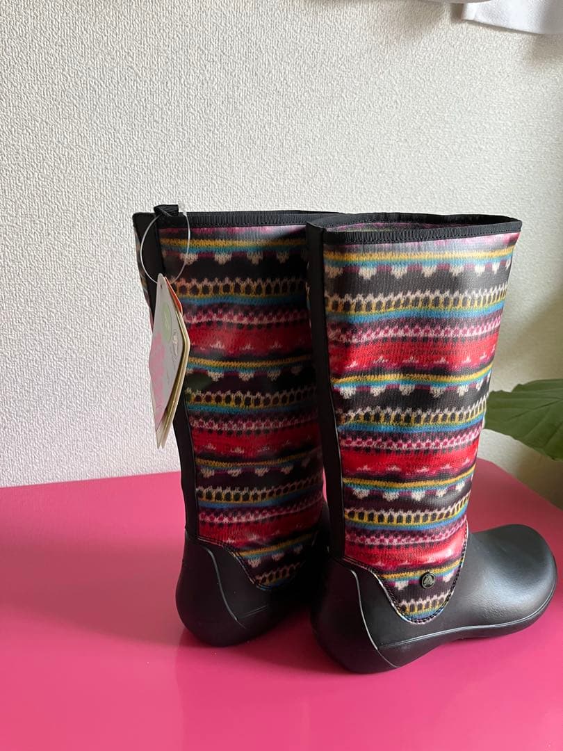 ☆ 新品☆　クロックス おしゃれ　　　レインブーツ