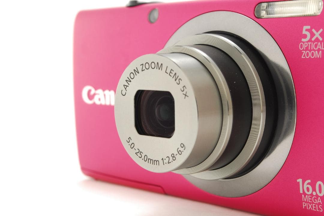 Canon poweershot a2300 デジタルカメラ ピンク 動作確認済
