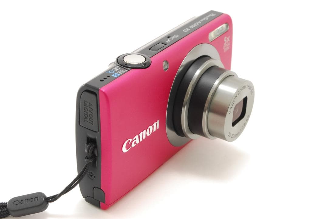 Canon poweershot a2300 デジタルカメラ ピンク 動作確認済