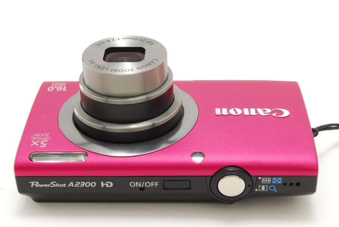 Canon poweershot a2300 デジタルカメラ ピンク 動作確認済