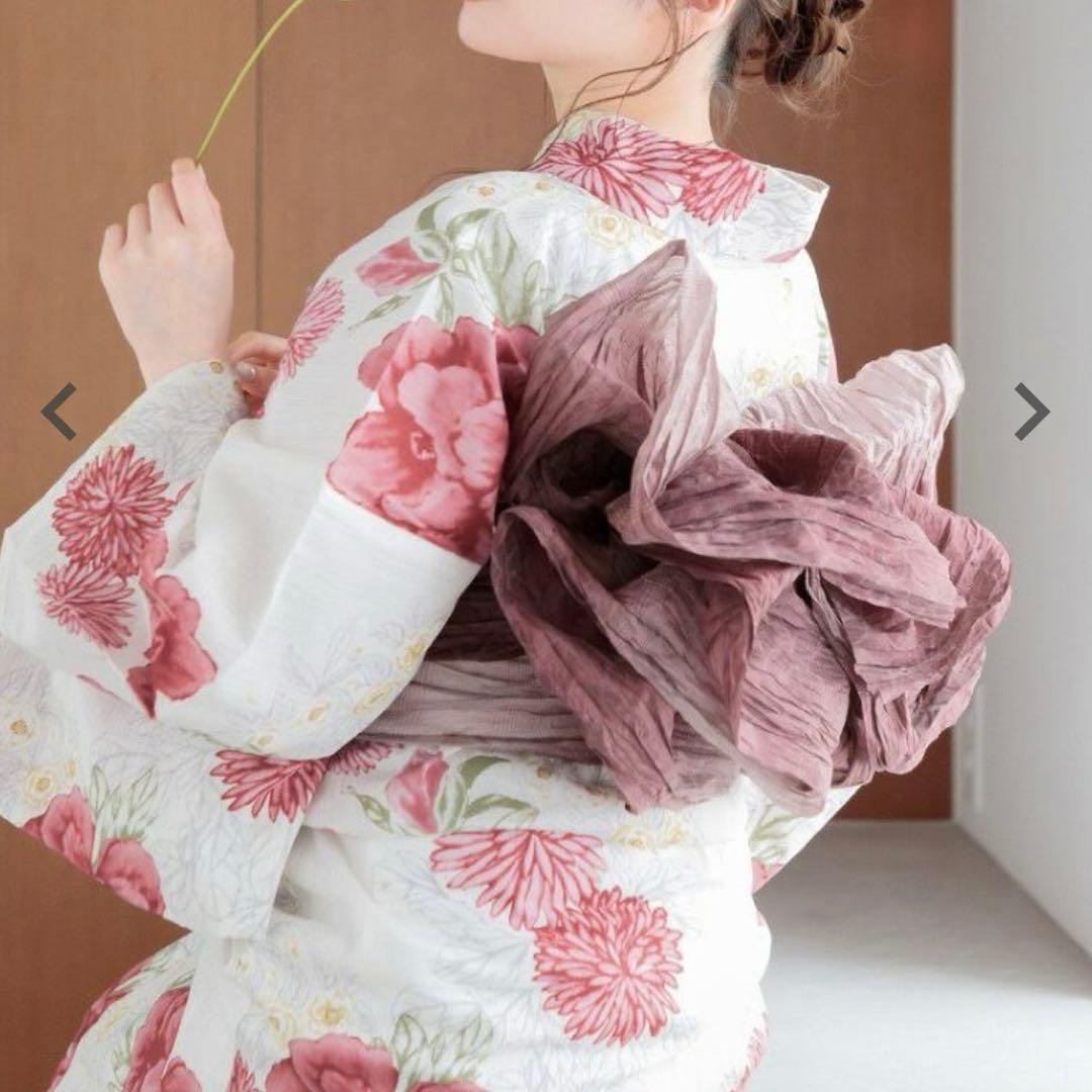 【新品】DITA 大正ロマン牡丹寄せ 浴衣