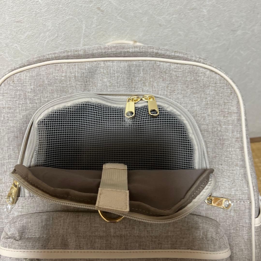 mon chéri グレー リュック