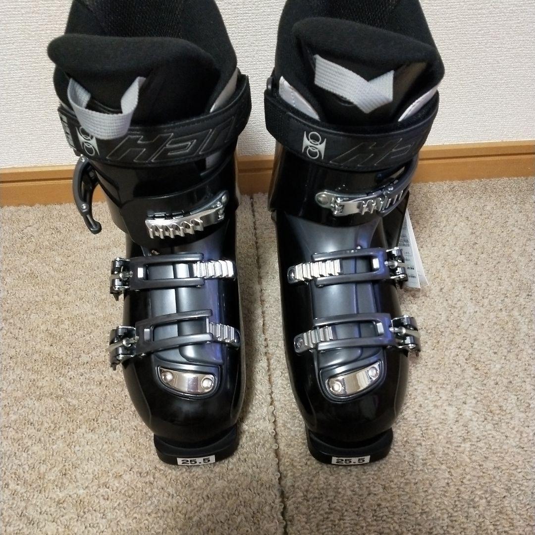 ハート　スキー靴 25.5 （実寸約23センチ）ブラック 新品タグ付き　メンズ用