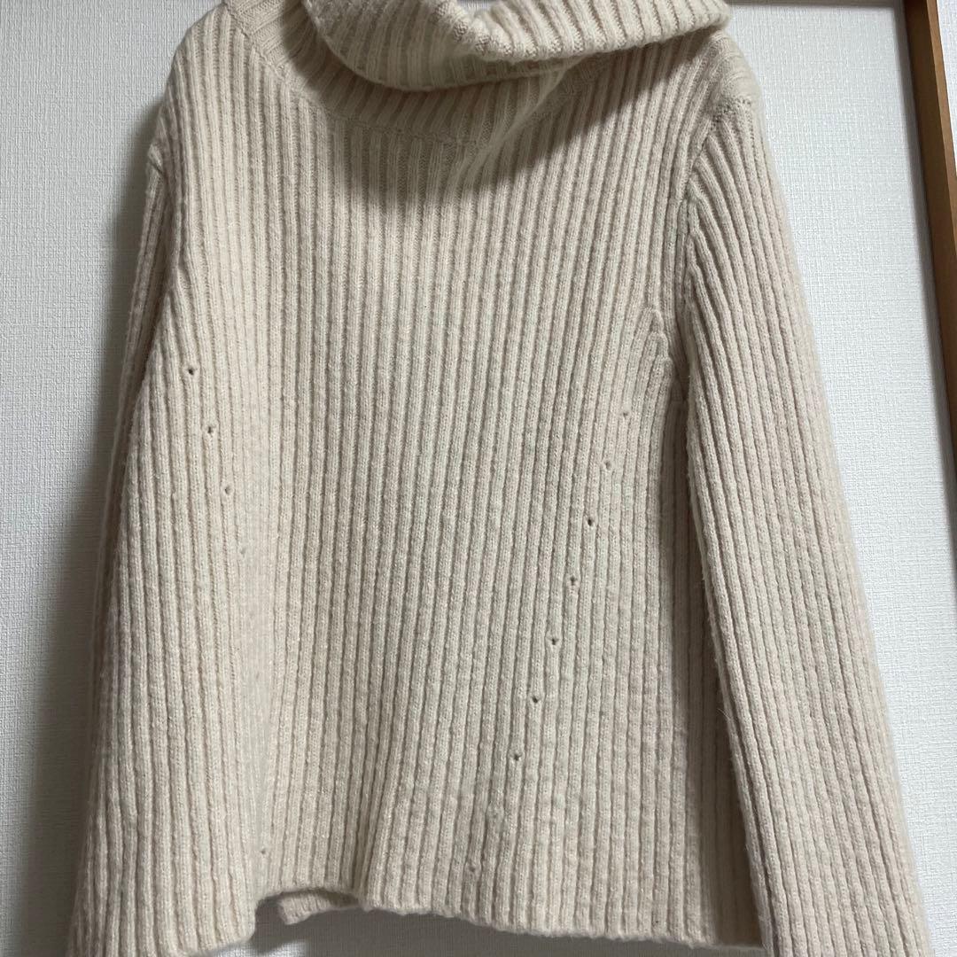 SNIDEL スナイデル フリルコンビニットワンピース