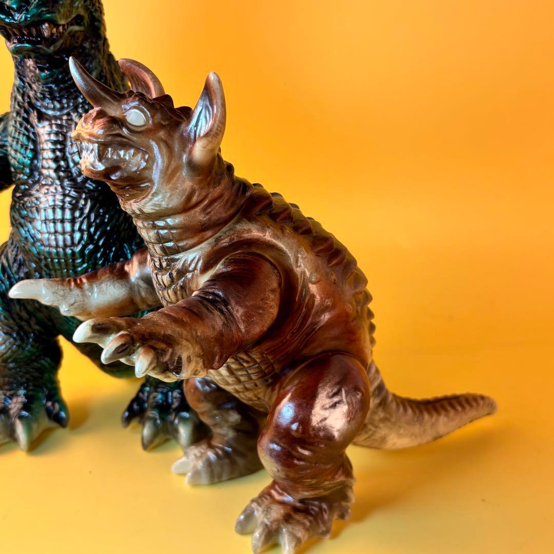 M1号 GMK ゴジラ・バラゴン 蓄光 セット販売品 後藤彩色所カスタム