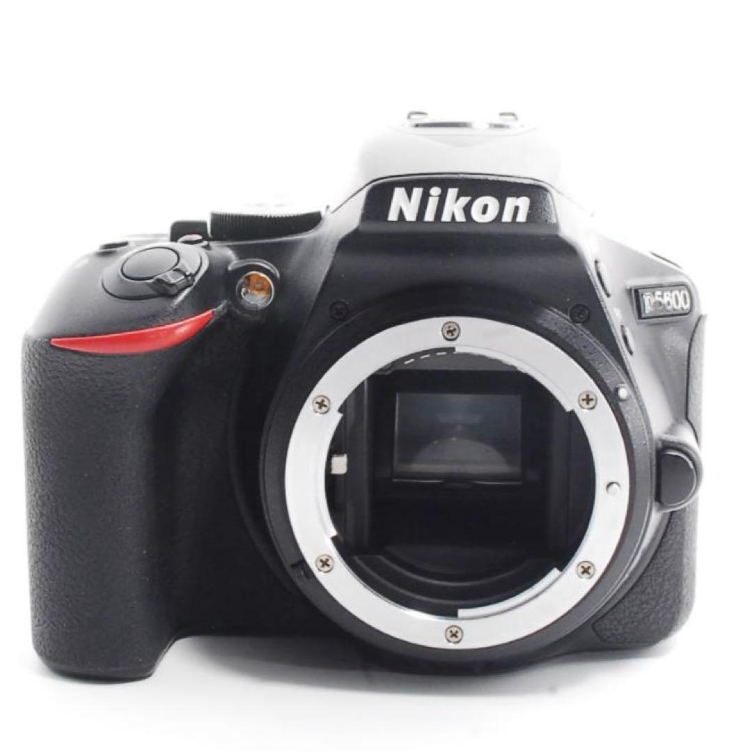 【最大2200円引】Nikon D5600✨一眼レフカメラ スマホ転送 初心者