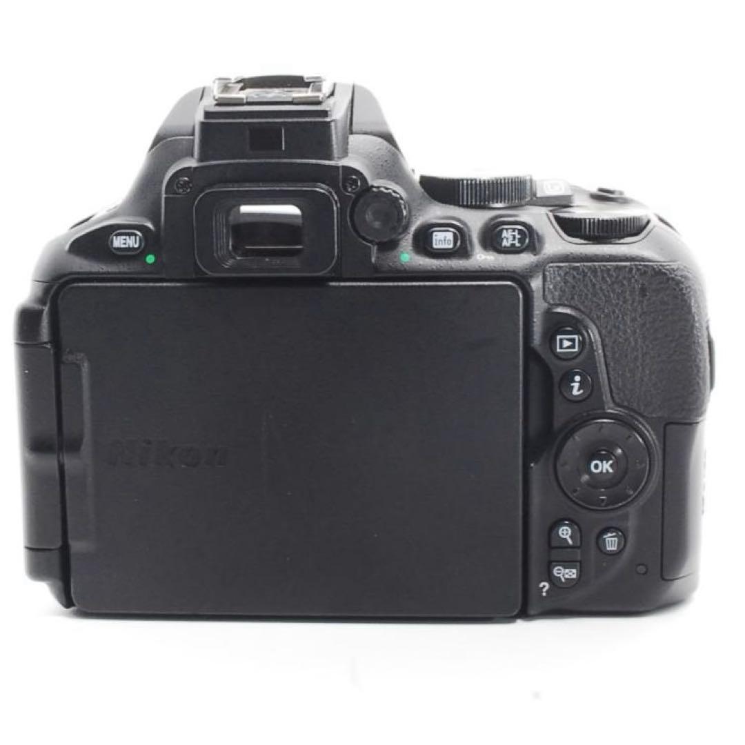 【最大2200円引】Nikon D5600✨一眼レフカメラ スマホ転送 初心者