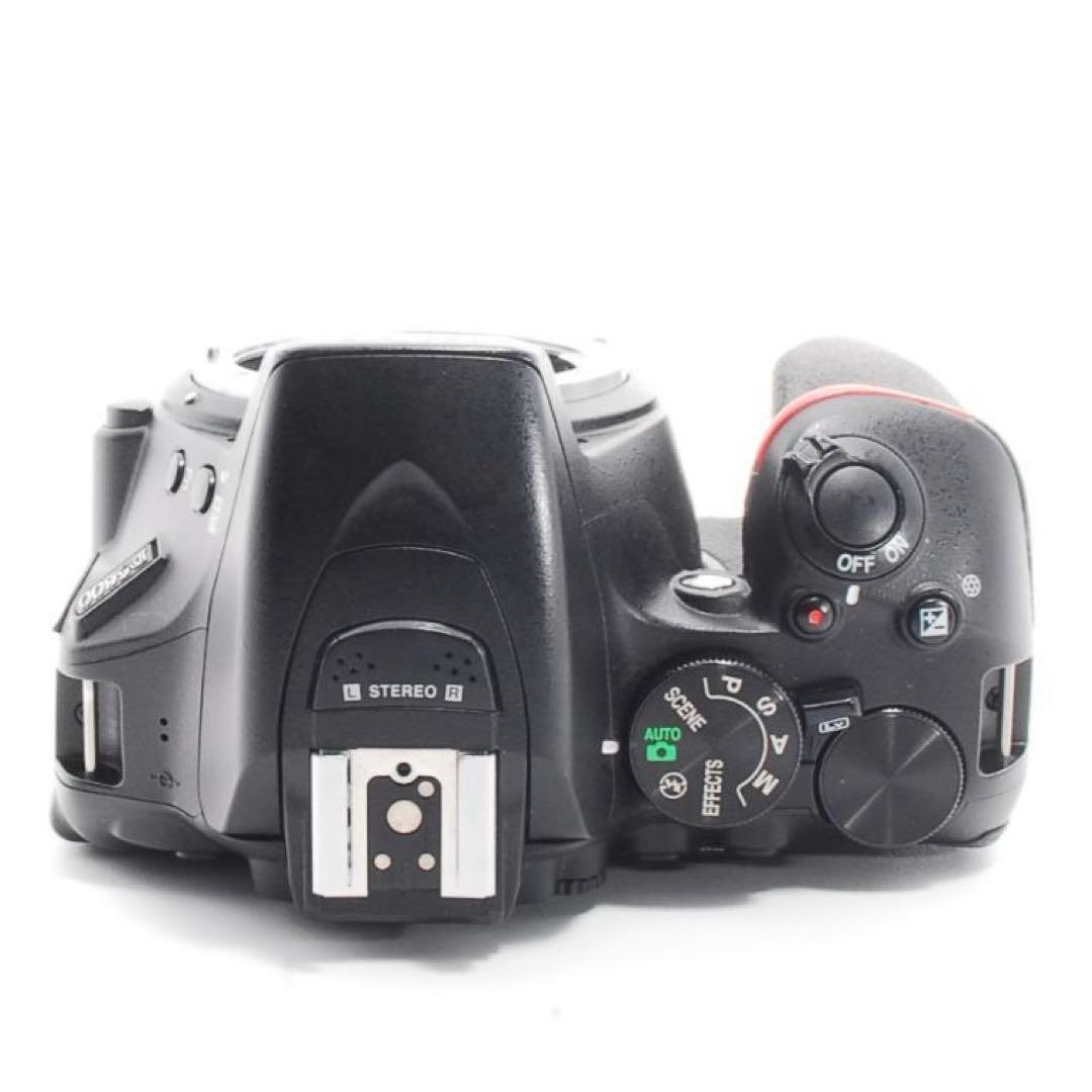 【最大2200円引】Nikon D5600✨一眼レフカメラ スマホ転送 初心者