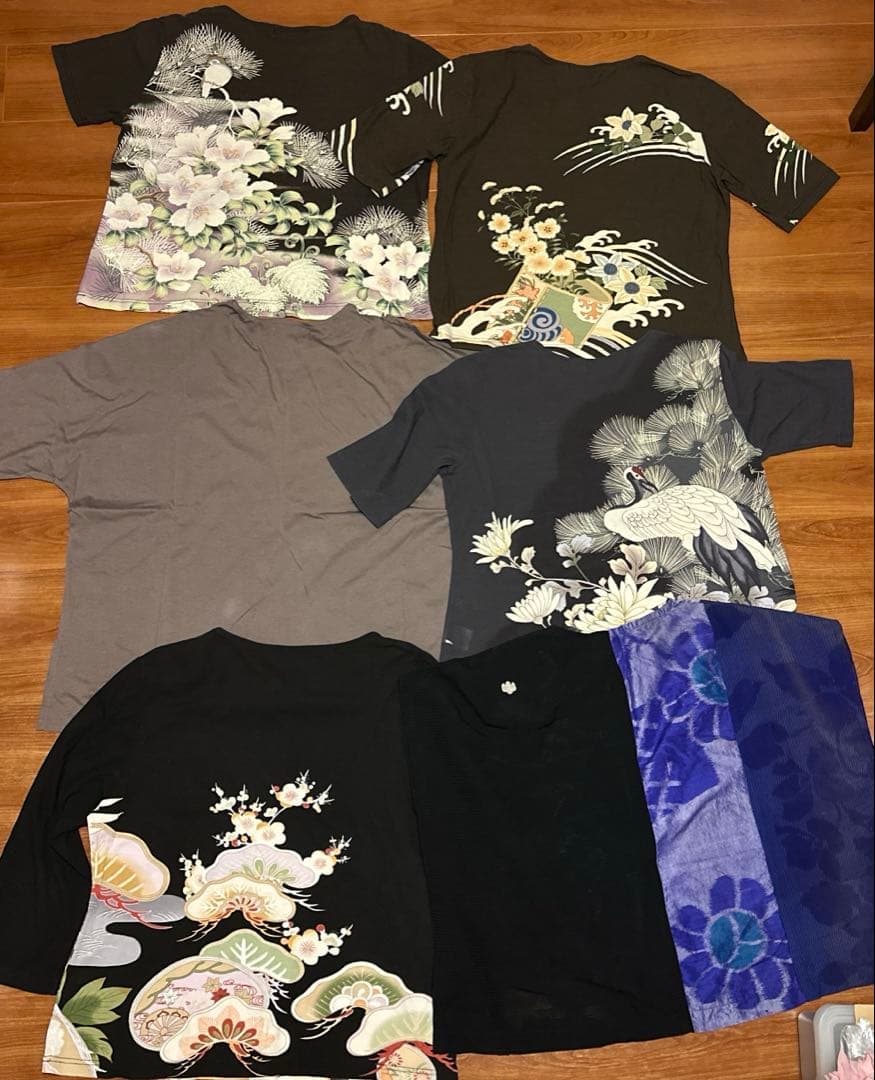 お値下げ！パゴン pagongTシャツ5枚＋着物リメイクシャツ1枚セット