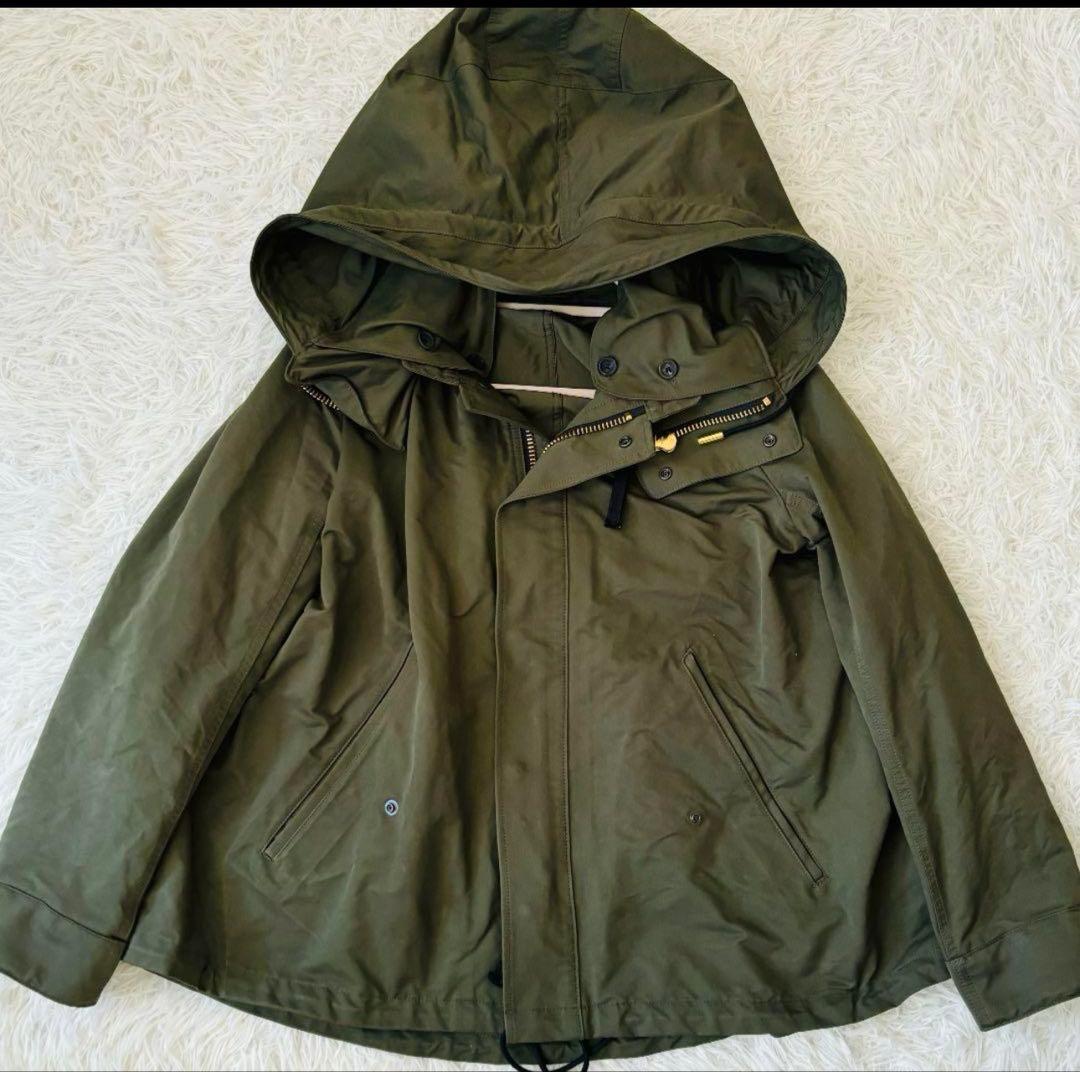 お値下げ中　美品　ザリラクス　モッズコート38　21SS カーキ 人気定番モデル