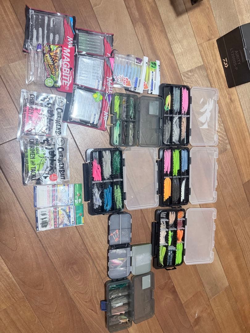 ワーム、ジグ単