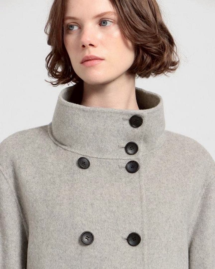 美品✨24AW セオリー カシミヤミドルコート Moxie Olevia 大きめ