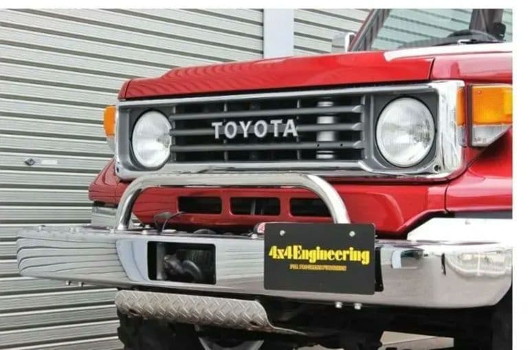 車*様 ランクル70　フォグランプステー　ステンレス製　4×4エンジニアリング