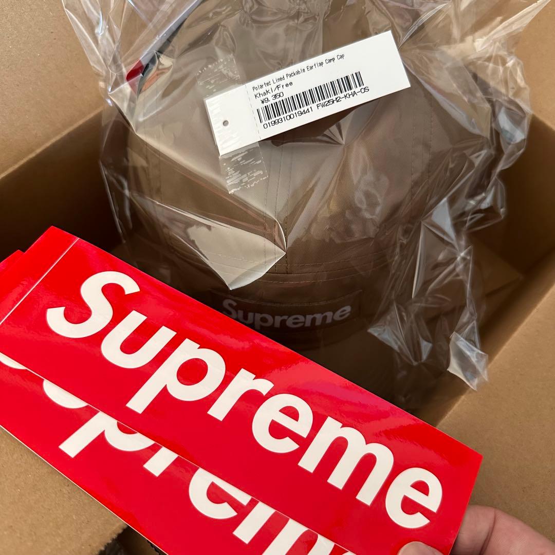 【 Supreme 】Polartec Earflap Camp Cap
