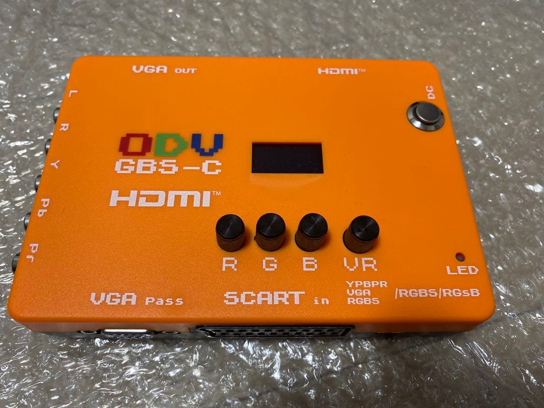 ODV GBS-C HDMI変換機　スキャンコンバーター