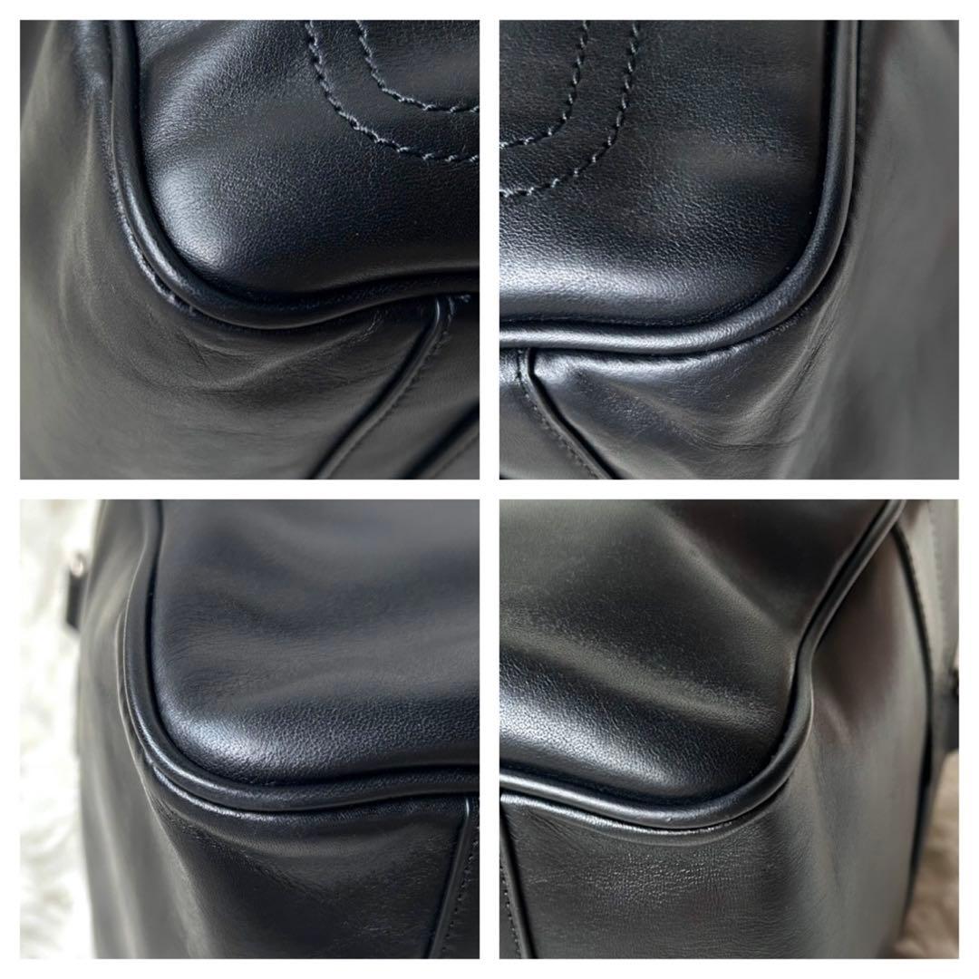 未使用　バリー　2way ボストンバッグ　ブラック