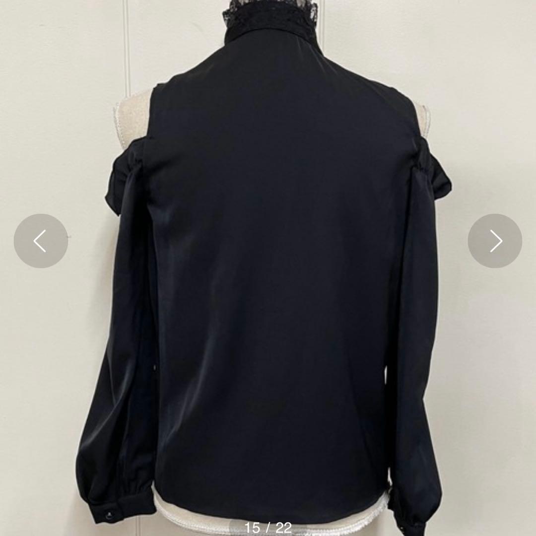 地雷 マーズ リボン オフショル ブラウス ノエミー スカパン セットアップ ❤︎