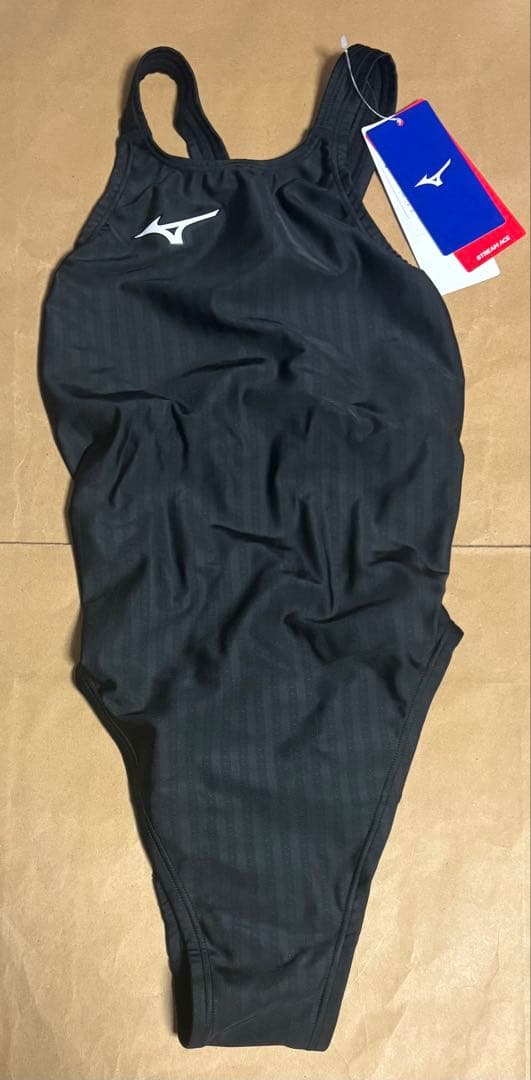 新品未使用 競泳水着 ミズノ ハイカット サイズXL 4点セット