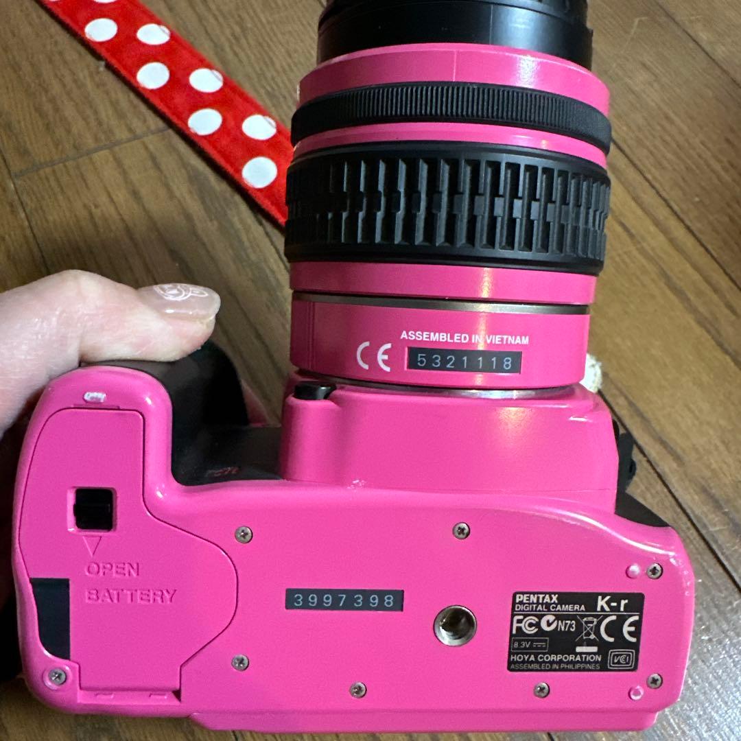 PENTAX K-r ピンク デジタル一眼レフカメラ