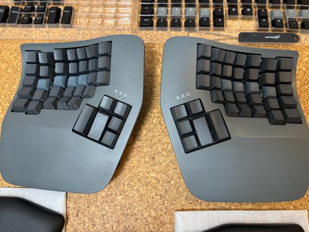 Kinesis Advantage360 Pro/Pads/Keycap セット