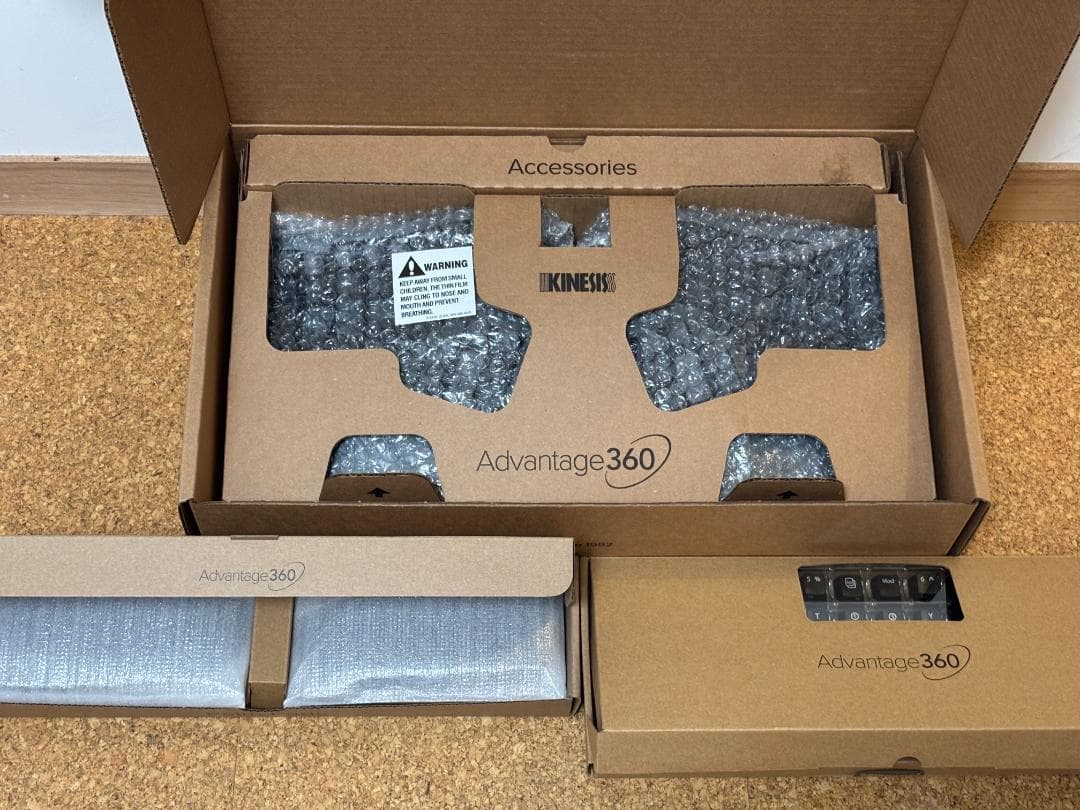 Kinesis Advantage360 Pro/Pads/Keycap セット