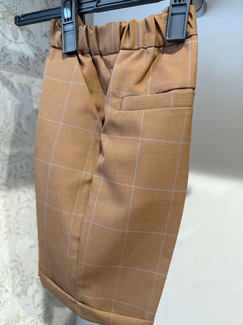 ウィンドペン チェック スーツ　グリーンレーベルリラクシング