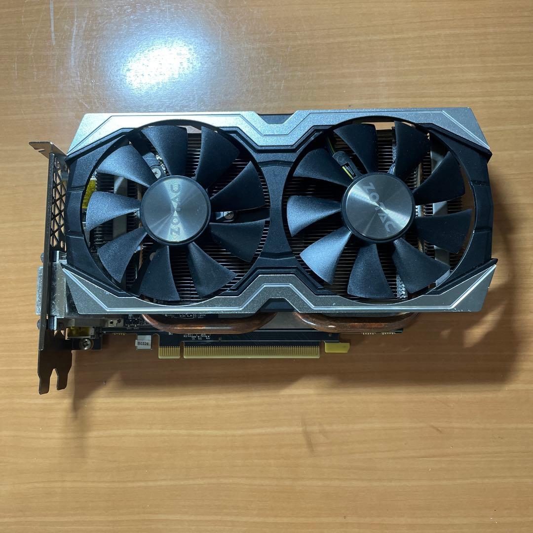 NVIDIA GeForce GTX1060 6GB 簡易動作確認済み